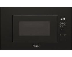 inbouw grill magnetron 20l 800w zwart - whirlpool - wmf200gnb