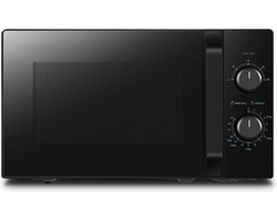 Intelectro Magnetron - De Multifunctionele Magnetron voor een Complete Kookervaring - Compacte en Veelzijdige Moderne 1000W Magnetron - Grill- en Aanvullende Functies - 1000W - Zwart - Levering Sneller dan Aangegeven!