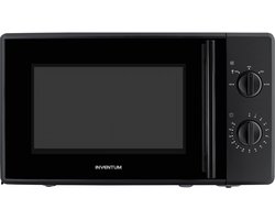 Inventum MN205SB - Vrijstaande solo-magnetron - 20 liter - 700 watt - Zwart