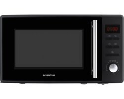 Inventum MN207SB - Vrijstaande solo-magnetron - 20 liter - 800 watt - 8 kookprogramma's - Zwart