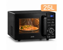 Joula Combi Magnetron Vrijstaand 25L - Heteluchtoven en Grill - Zwart