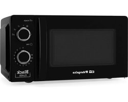 Magnetron 20 liter inhoud 6 standen timer 30 minuten 700 W vermogen zwart