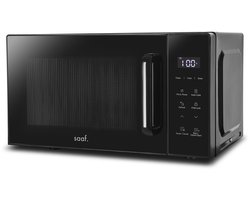 Magnetron – 20L – Touchscreen – Microgolfoven – Microwave – 8 Programma's – Ontdooi Functie – 700W – Zwart – van Saaf