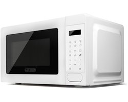magnetron + grill 20l 700w wit - black+decker - bxmz701e