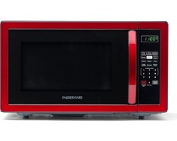 Magnetron Oven 1.1 Cubic Foot 1000 Watt - Metallic Rood