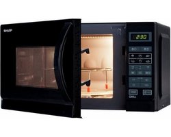 magnetrongrill 25l 900w zwart - sharp - r742bkw