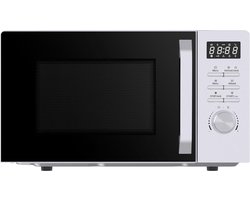 MKSS® Combi Magnetron - Combimagnetron Vrijstaand - Heteluchtoven - Inbouw Mogelijk - 700W - Zwart met Wit