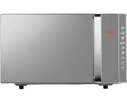 MMP® Heteluchtoven - Oven - Airfryer Oven - 23 Liter- 1200 Watt - Zilver - 41cm x 49cm x 29cm