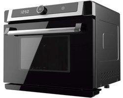MMP® Stoomoven - Zwart - 60cm x 56cm x 52cm