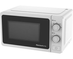 Multifunctionele Magnetron met Grill 20L – Krachtige Kleine Magnetron 800W, Handmatige Instelling en Timer