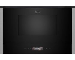 Neff NL4WR21N1 - Inbouwmagnetron - Zwart - Solo-magnetron - Ingebouwd - 21 l - 900 W