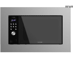 RFWR® Ingebouwde magnetron met grill en 9 functies - 20L, 700W, Elegant zwart design