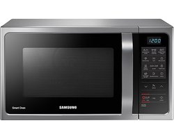 Samsung MC28H5013AS Zwart, Roestvrijstaal Combinatiemagnetron Aanrecht 28 l 1400 W