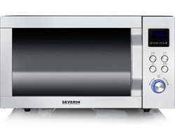 Severin MW 7778 - Vrijstaande Combi Magnetron - dubbelle grill - 230 graden - Pizza Express - RVS