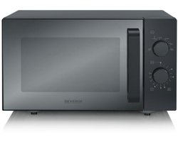 Severin MW 7782 Solo Magnetron – Glazen Bodem zonder Draaiplateau – Extra Grote Kookruimte - 25 Liter