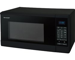 Sharp R270BK magnetron Zwart Solo-magnetron Aanrecht 20 l 800 W