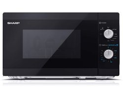 Sharp YC-MG01E-B magnetron en grill - 800W - 20 liter - zwart