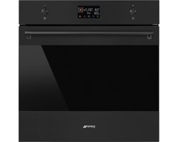 SMEG SO6302M2N - Combi Magnetron - 68 Liter - Zwart - SpeedwaveXL Oven - Hetelucht - Grillfunctie - Inbouw Oven - Energieklasse A+