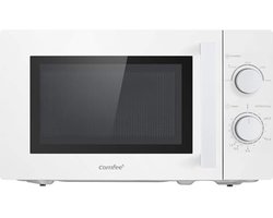 Solo Magnetron Oven met 5 Kookniveaus en Draaiplateau, 20 L/700 W - Wit