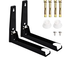 Wandhouder voor magnetron, magnetron, roestvrij staal, wandhouder voor magnetron, universele houder voor magnetron - ShopVlot