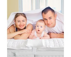 Lavoury Matraswig 200x30cm – Liefdesbrug – Bedbinder – Wit