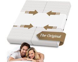 Matraswig de Luxe | Bedbinder | Matrasbinder met Band Voorkomt Schuivende Matrassen en Vervelende Geul - Bij Elkaar Houden - Liefdesbrug - Universeel | Bedbinders Original