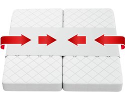 Purepeak Bedbinder - Matraswig - 230 x 50 cm - Wit - Liefdesbrug - Matrasbinder