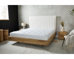 SleepMed Comfortabele doorgestikte premium matrastopper - 140x200cm