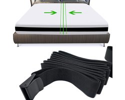 White-label® Matraswig - Bedbinder - Liefdesbrug - Zwart