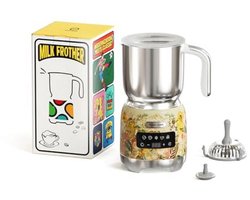 5-in-1 Elektrische Melkopschuimer en Melkverwarmer - Multifunctioneel Keukenapparaat met LED Touchbediening - 400 ML