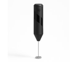 Adore Maison Barista | Melkopschuimer – Elektrische Draadloze Melkopschuimer – RVS Garde – Cappuccino, Latte & Matcha – Zwart