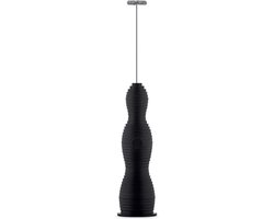 Alessi Pulcina melkopschuimer zwart