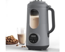 Automatische Notenmelk Maker 1000ml - Sojamelk, Amandelmelk & Havermelk - 8-in-1 Machine met Uitgestelde Start