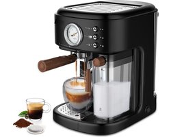 Bolt Edge Koffiemachine - 3-in-1 - Inclusief melkopschuimer - Voor premium koffie