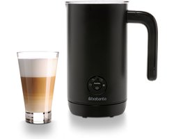 Brabantia Elektrische Melkopschuimer - 4-in-1 - Warm en Koud Opschuimen - BBEK1047