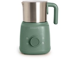 CREATE - Melkopschuimer en verwarmer met afneembare kan - Sage - MILK FROTHER RETRO