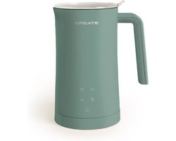 CREATE - Verwarmer voor melkopschuimer - 580ml - 75 °C - Donkergroen - MILK FROTHER STUDIO