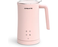 CREATE - Verwarmer voor melkopschuimer - 580ml - 75 °C - Roze - MILK FROTHER STUDIO