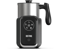 DistinQ® Melkopschuimer – Inductiemelkopschuimer Elektrisch met Display PFAS-Vrij – Elektrische Melkopschuimer vaatwasserbestendig - Voor Opschuimen en Verwarmen