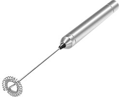 Draadloze Melkopschuimer - Elektrische RVS Melkklopper voor Latte/Cappuccino - Inclusief Batterijen