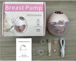 Draagbare Elektrische Borstkolf met Handsfree en LED-display