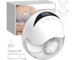 Draagbare Elektrische Borstkolf met LED-Scherm - 4 Standen en 12 Niveaus