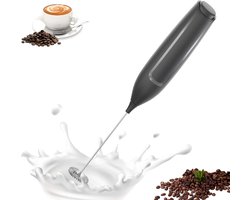 Draagbare Elektrische Melkopschuimer - Batterij Aangedreven Garde voor Warme & Koude Dranken