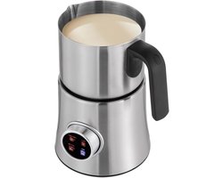 Elektrische 4-in-1 Melkopschuimer RVS voor Warm en Koud Schuim