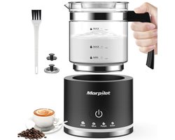 Elektrische melkopschuimer 4-in-1 met grote capaciteit 500 ml voor cappuccino macchiato latte