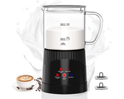Elektrische Melkopschuimer 4-in-1 met Warme en Koude Functie - 400 ml Capaciteit
