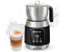 Elektrische Melkopschuimer 600ml met Variabele Temperatuur en Schuimsterkte