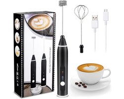 Elektrische Melkopschuimer - Melk Opschuimer Handmatig - Melkklopper - Matcha klopper