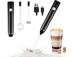 Elektrische melkopschuimer - Melkopschuimer - Elektrische garde - USB-oplaadbare melkopschuimer - Draadloze minimixer - Koffieopschuimer