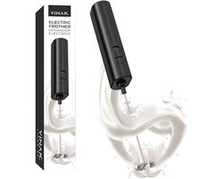 Elektrische Melkopschuimer met RVS Garde - Voor Cappuccino en Romig Schuim